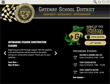 Tablet Screenshot of gatewayk12.org